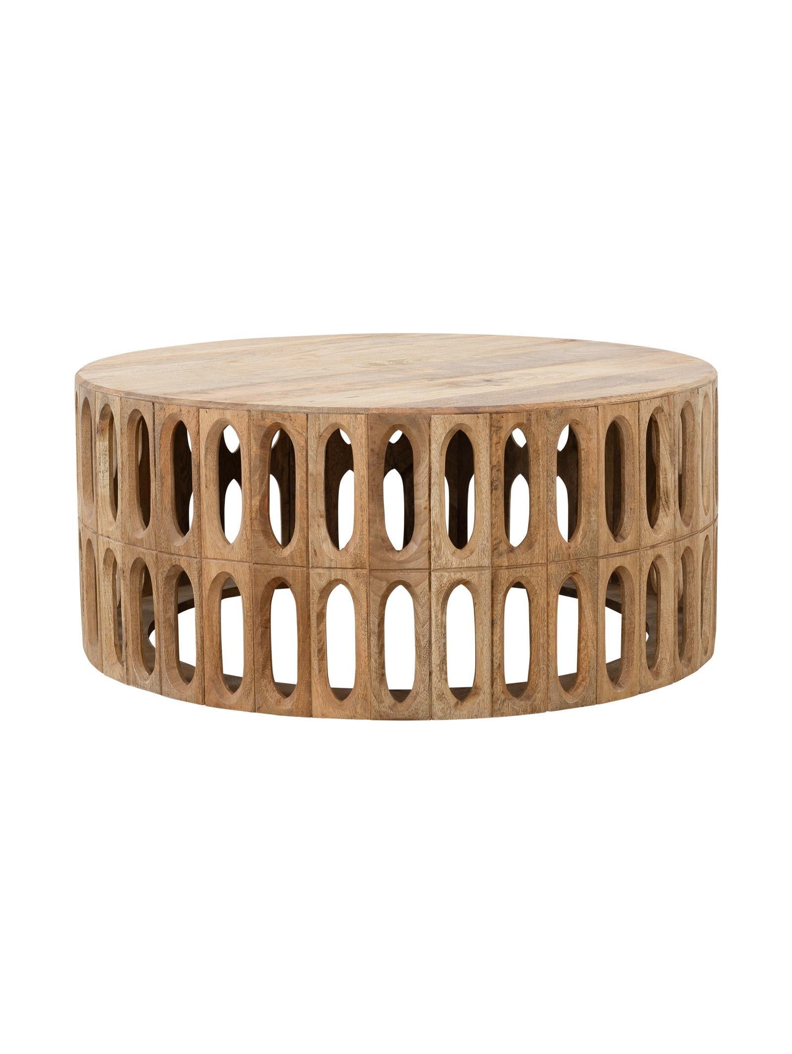 Rosette Coffee Table in Cinnamon