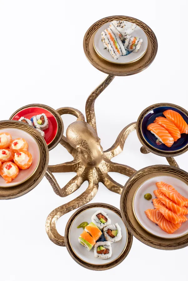 OCTUPUS IVY ASIA ANTIQUE BRASS