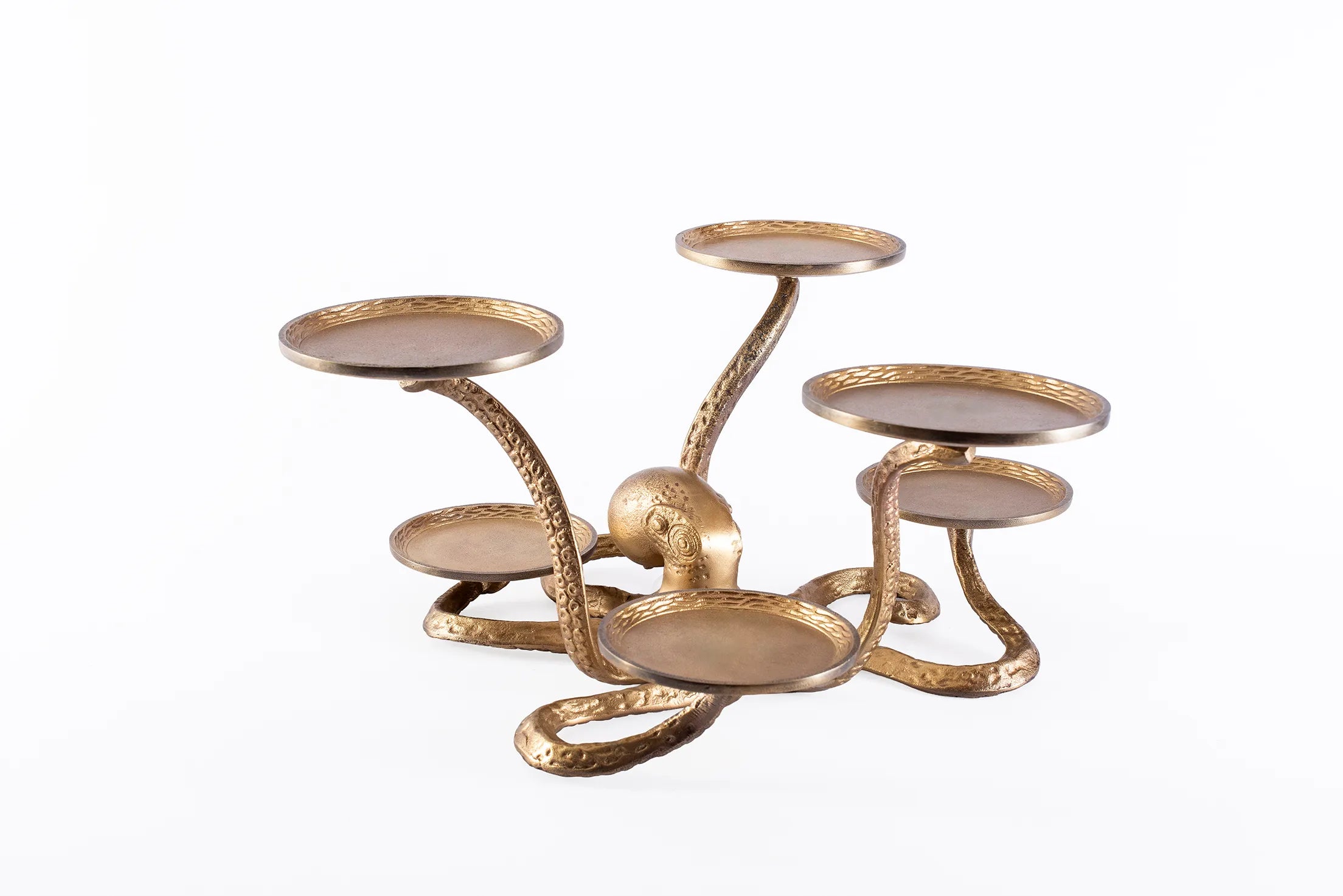 OCTUPUS IVY ASIA ANTIQUE BRASS