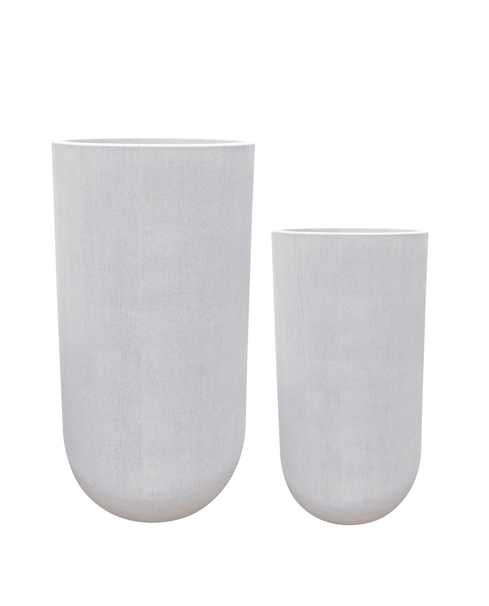 Fringe Set of 2 Outdoor Planters