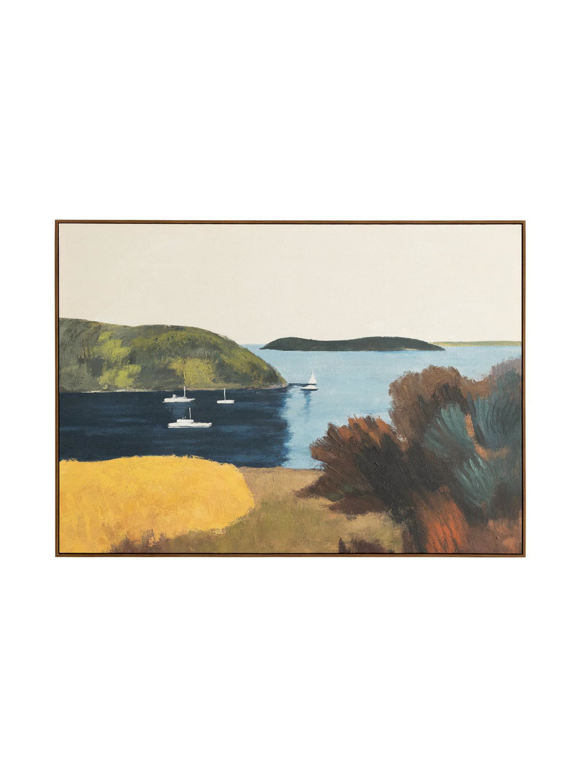 SANTORINI SAIL ART HPP L in Azure