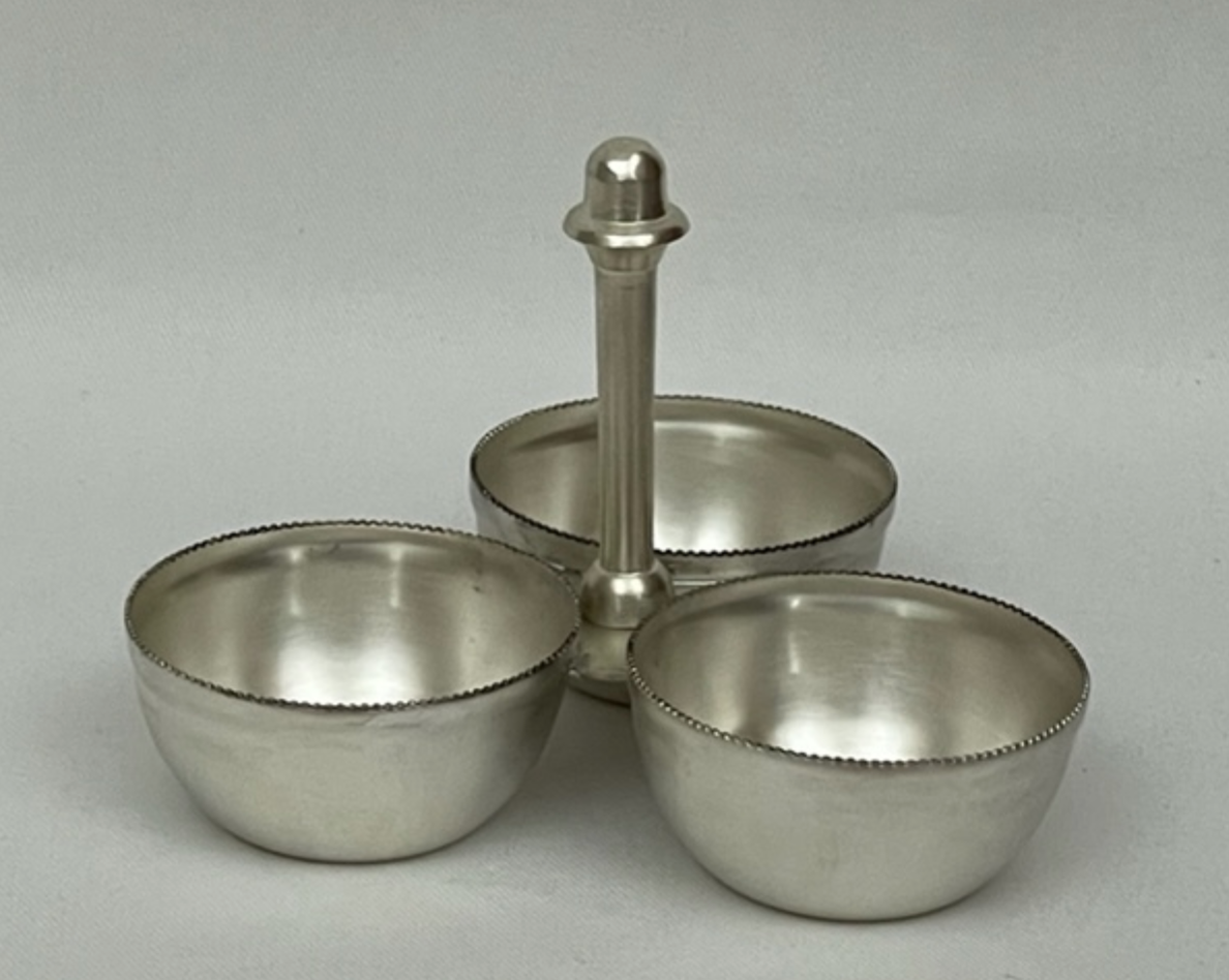CONDIMENT BOWL MINI TRIPLE – NetDécor