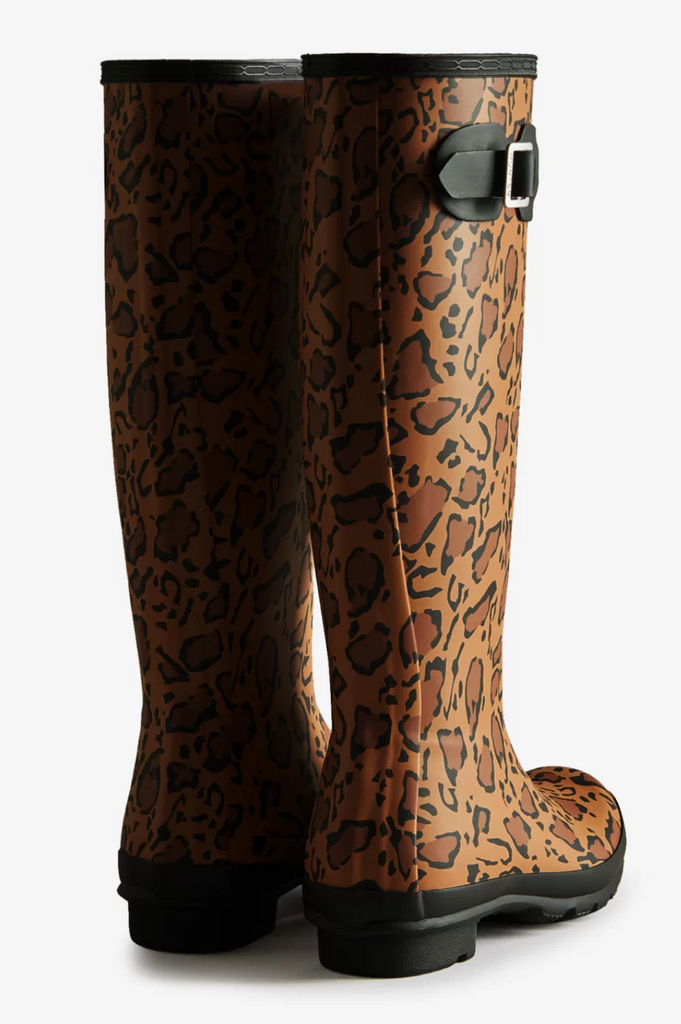 Hunter Original Tall Leopard Print Boot - NetDécor 