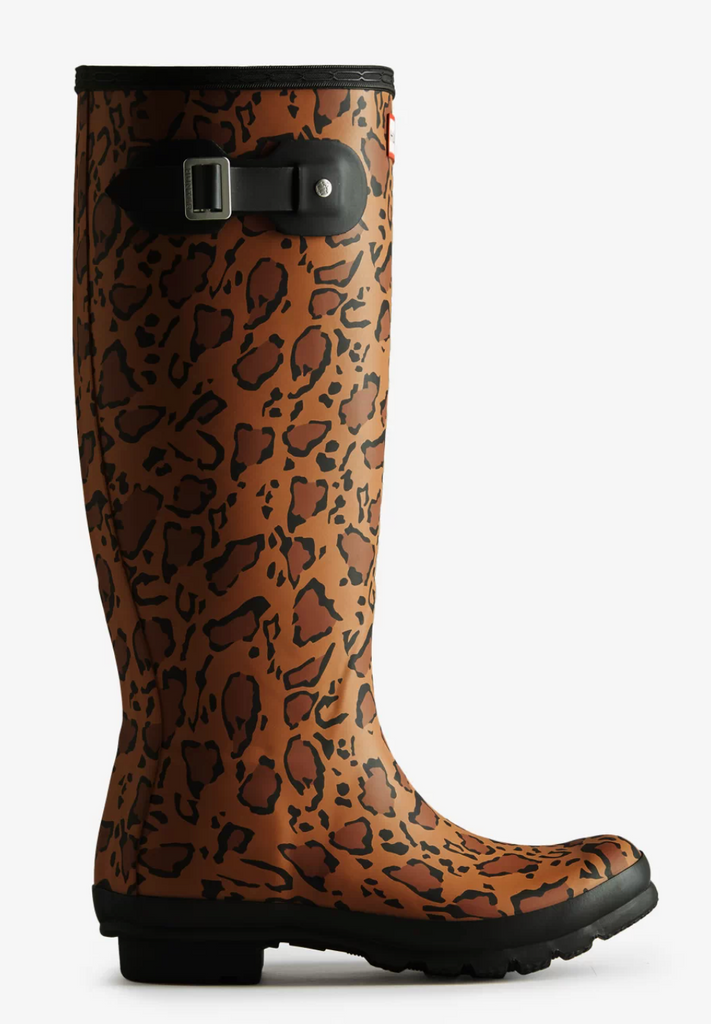 Hunter Original Tall Leopard Print Boot - NetDécor 