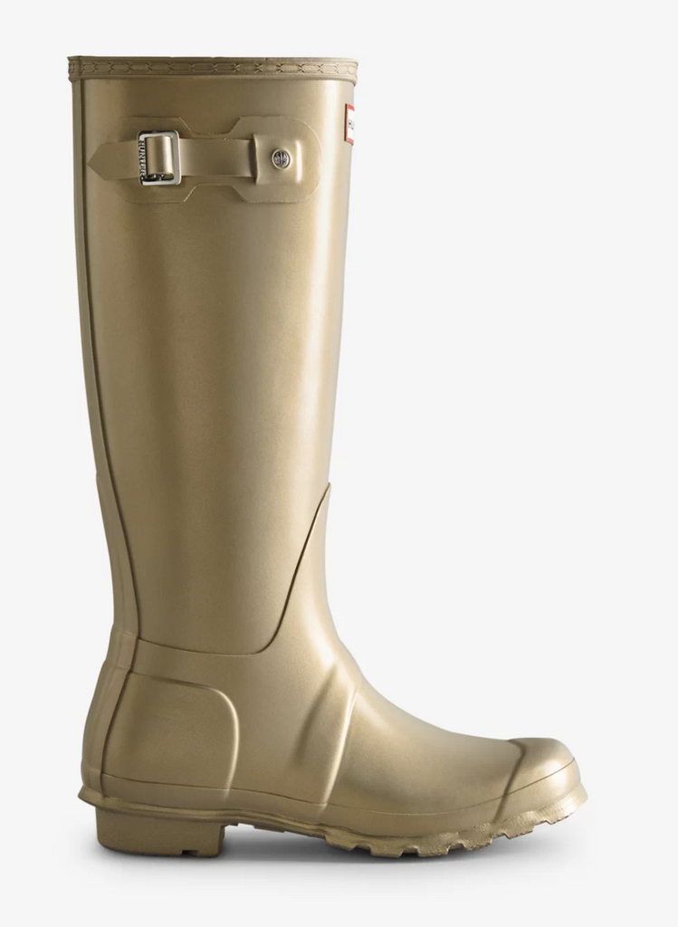 Hunter Original Tall Nebula Pale Gold Boot - NetDécor 