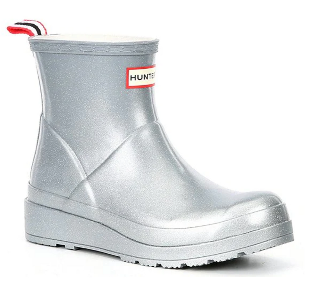 Hunter Original Play Short Cosmic Boot Silver - NetDécor 