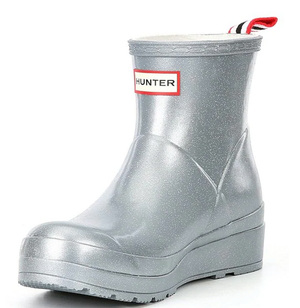 Hunter Original Play Short Cosmic Boot Silver - NetDécor 