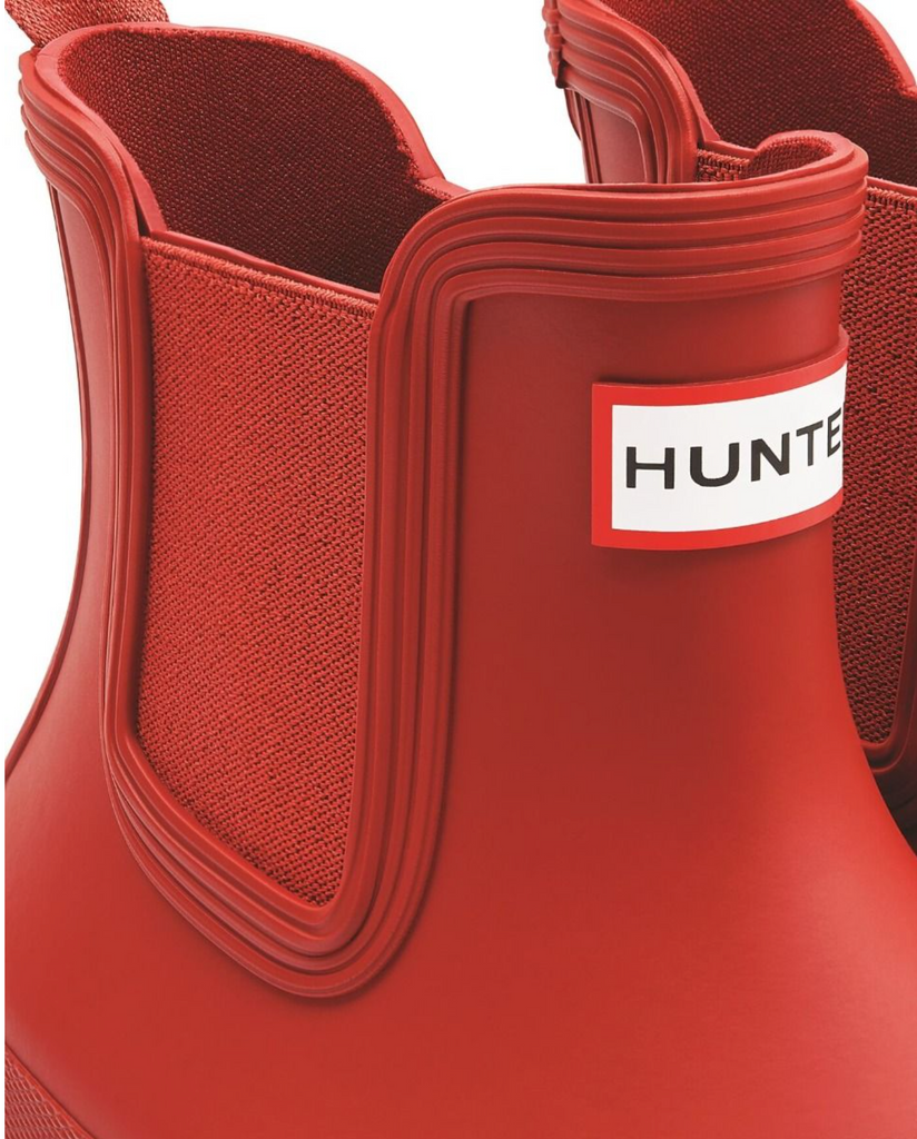 HUNTER - Womens Original Chelsea - Military Red - NetDécor 