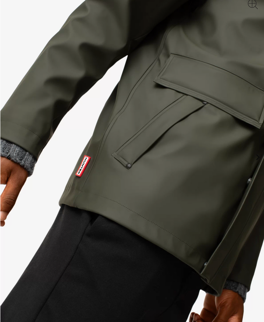 Hunter - Men's Rain Jacket Dark Olive - NetDécor 