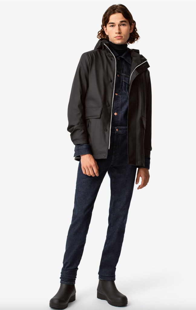 Hunter - Men's Rain Jacket Black - NetDécor 