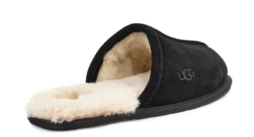 UGG Mens Scuff Slipper Black - NetDécor 