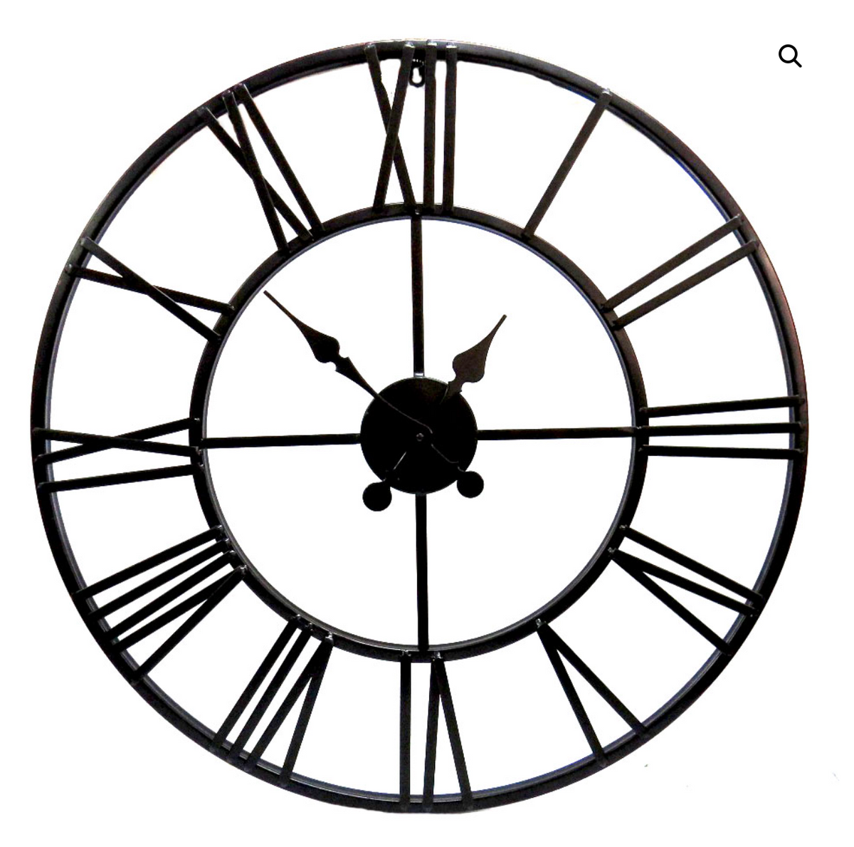 Large 78cm Metal Clock – NetDécor