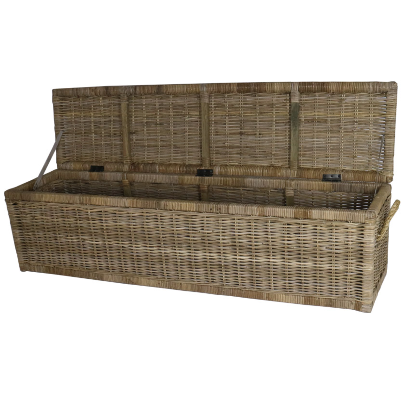 RATTAN THICK BLANKET KIST - NetDécor 