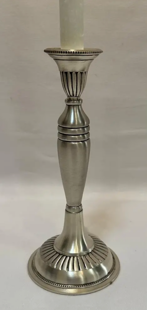 Greek Pewter Candle Stick - NetDécor 