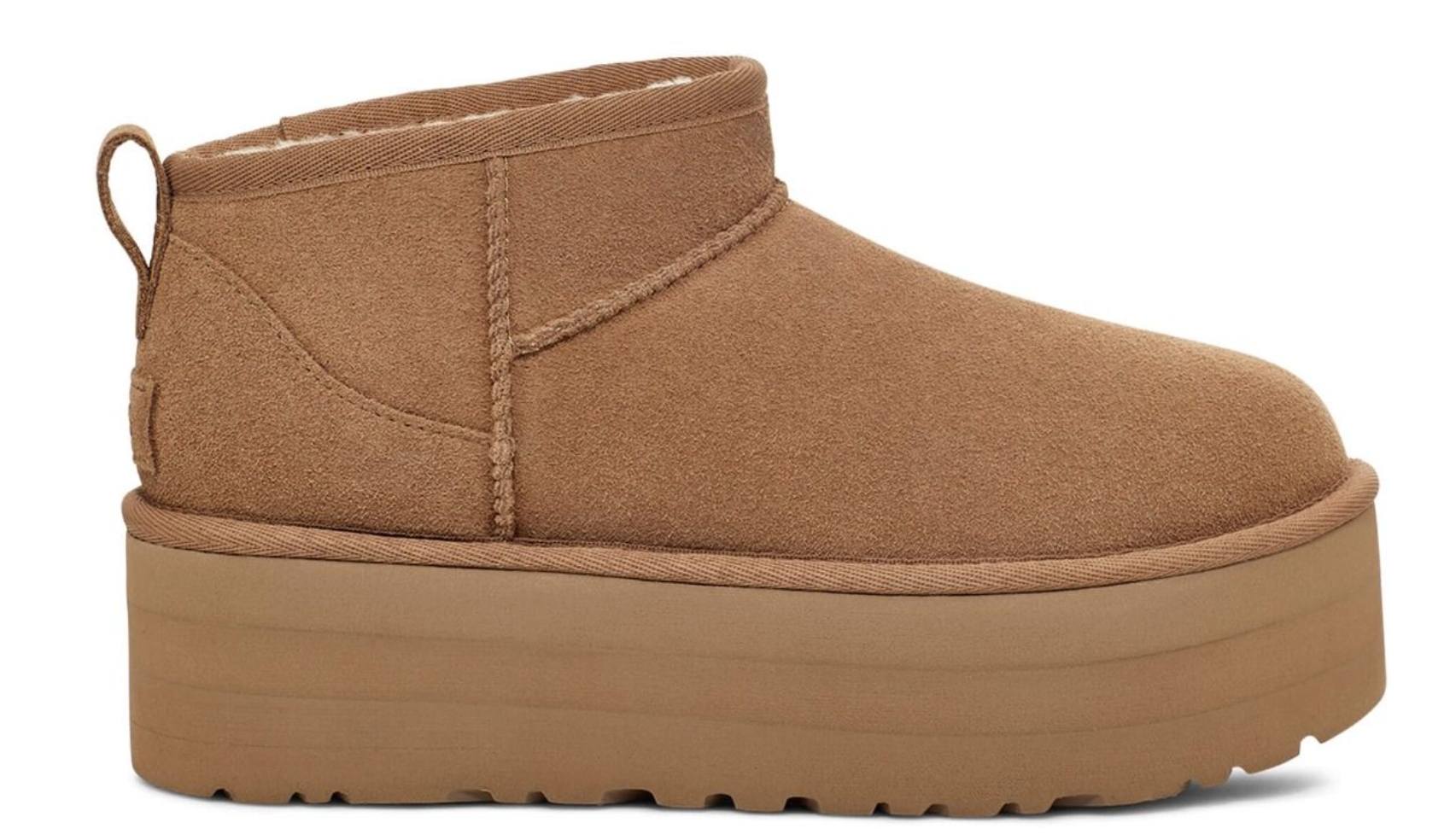 UGG Classic Ultra Mini Platform Chestnut - NetDécor 
