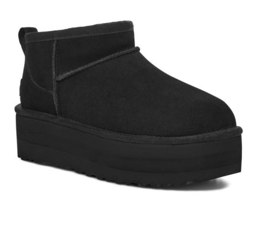 UGG Classic Ultra Mini Platform Black - NetDécor 