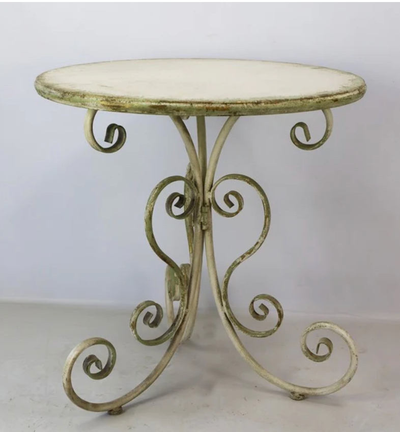Round Metal Table - NetDécor 