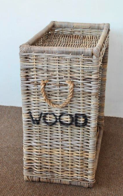 Log Holder Side Table