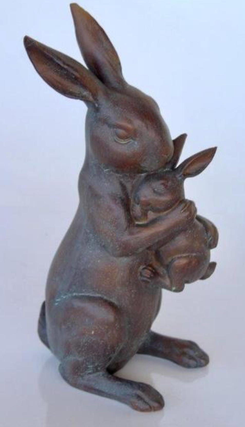 Mummy Bunny holding Baby