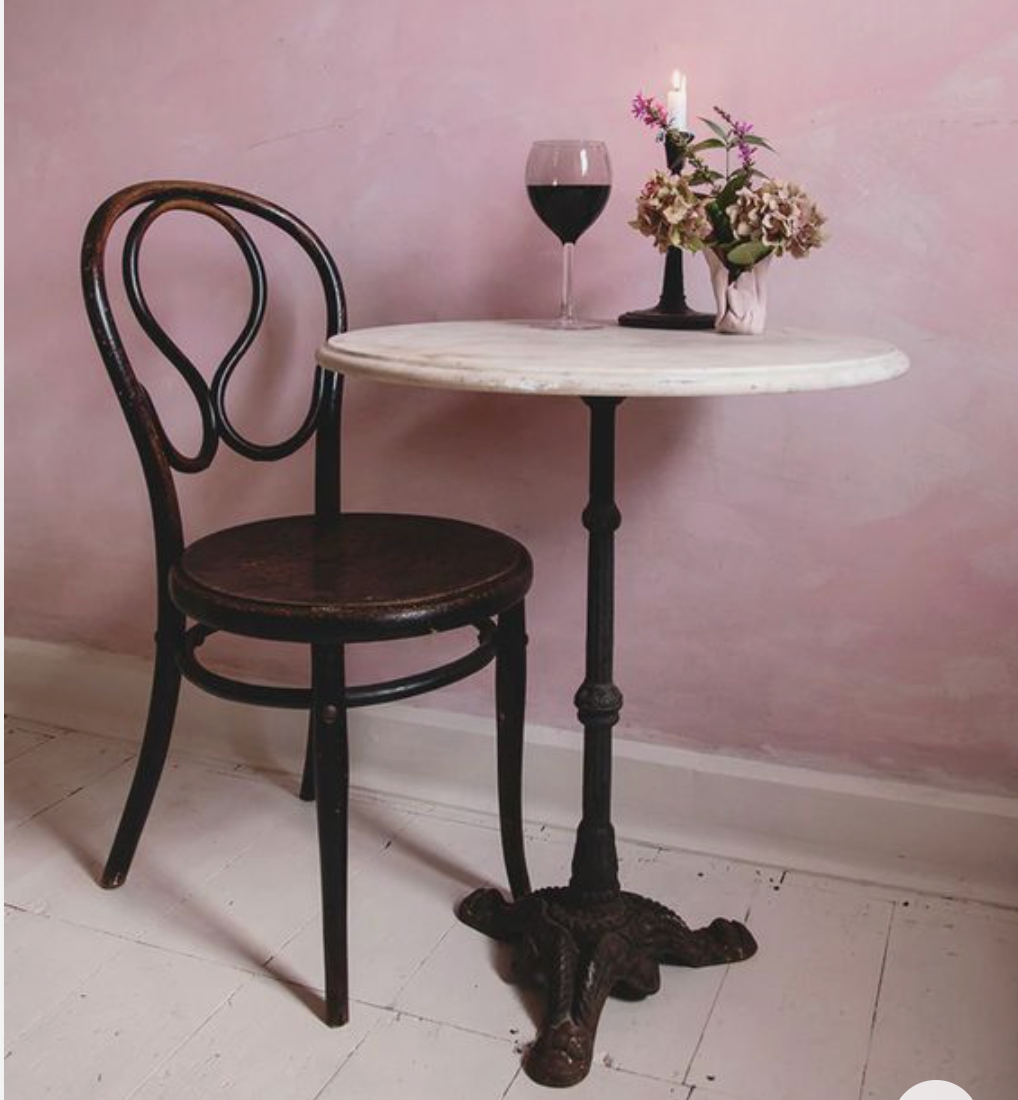 80cm WHITE ROUND MARBLE TABLE