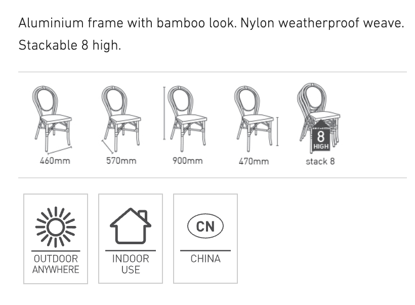 Parisian Bistro Chair