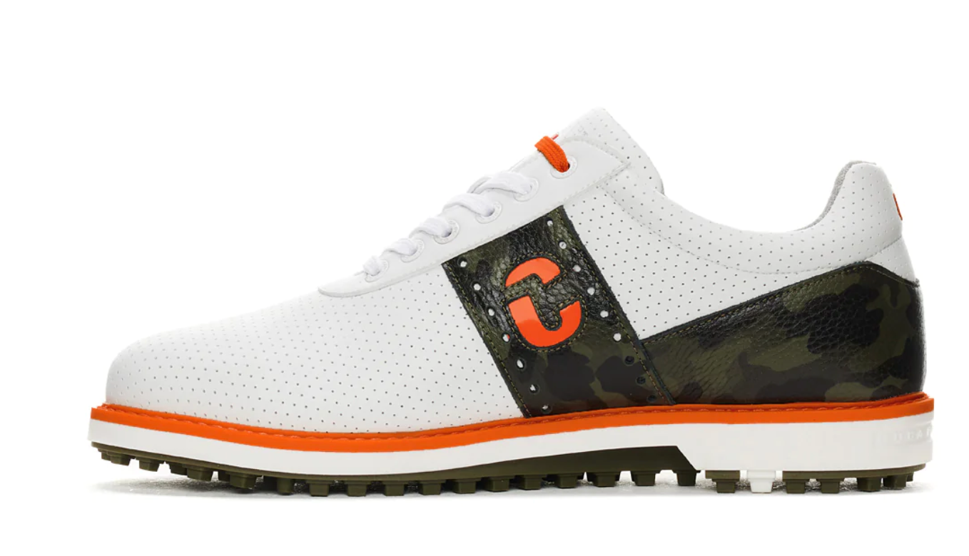 MEN'S JL1 WHITE / CAMOUFLAGE / GREEN GOLF SHOE