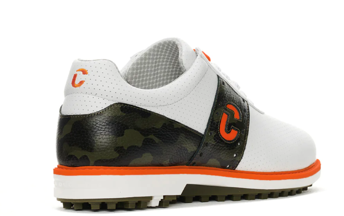 MEN'S JL1 WHITE / CAMOUFLAGE / GREEN GOLF SHOE