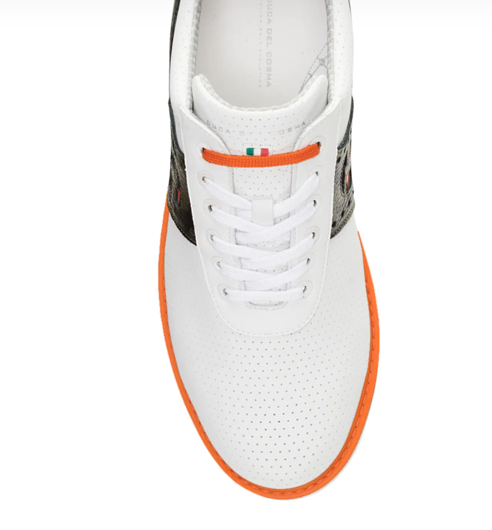 MEN'S JL1 WHITE / CAMOUFLAGE / GREEN GOLF SHOE