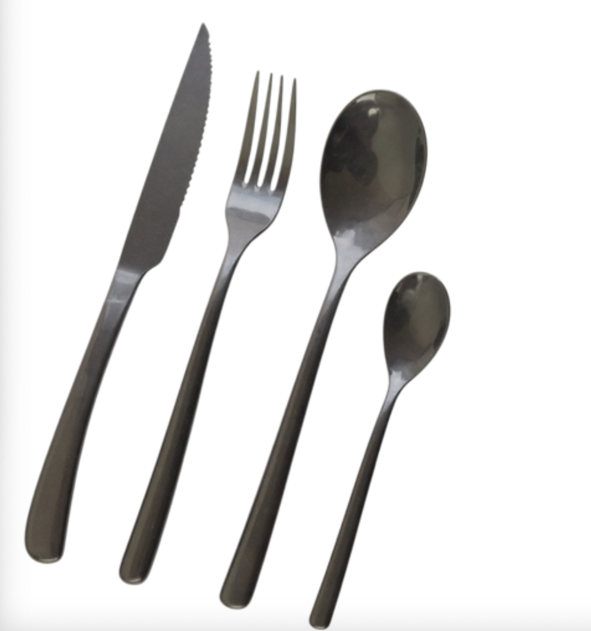 Private Collection Buddha Black Cutlery Set