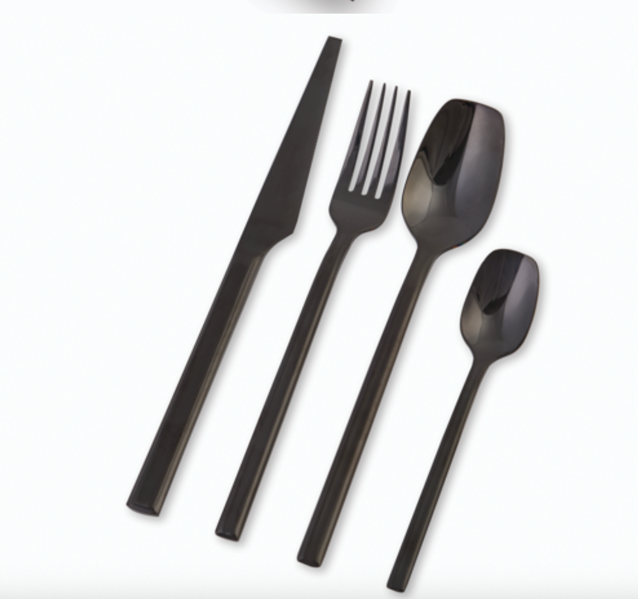 Malta Black Cutlery Set