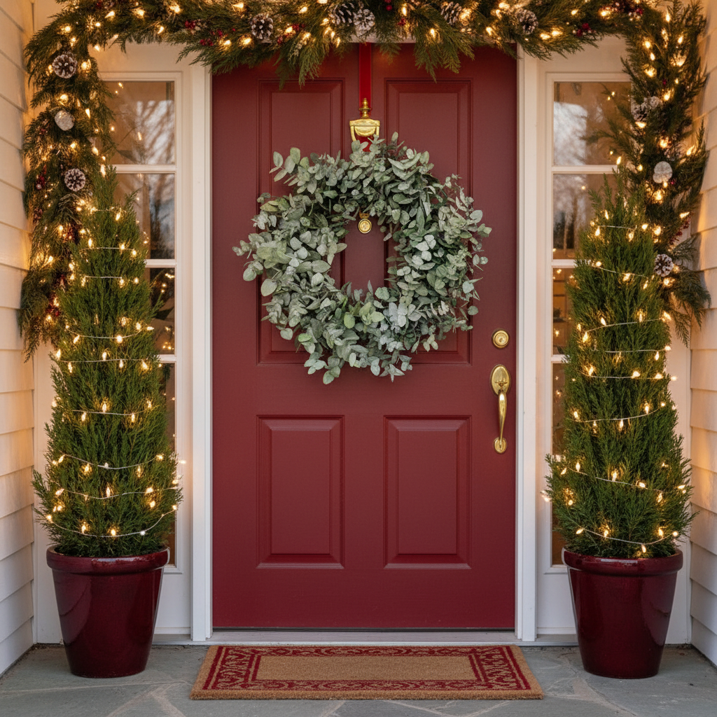 Green Pennygum Wreath