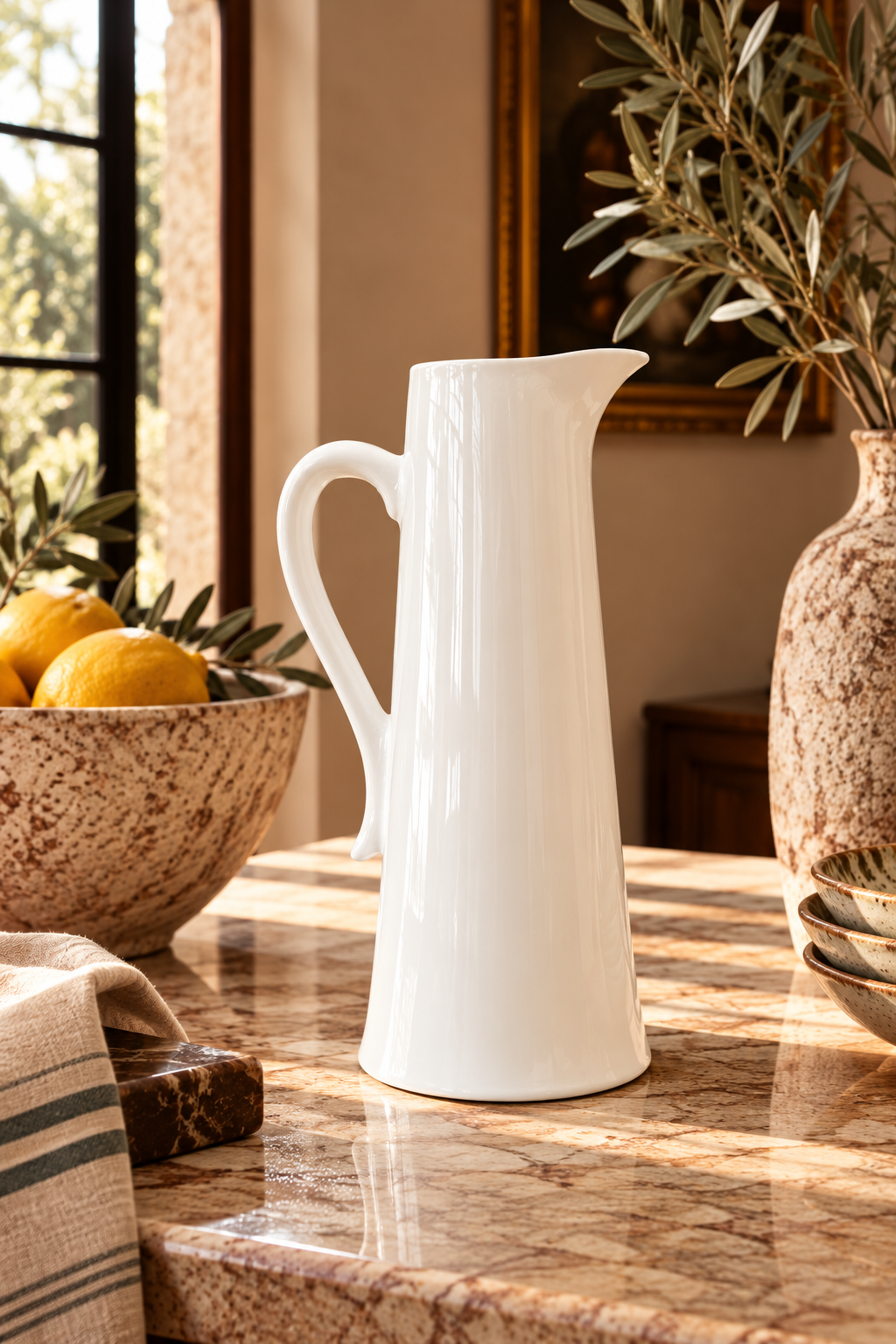 White jug elegance