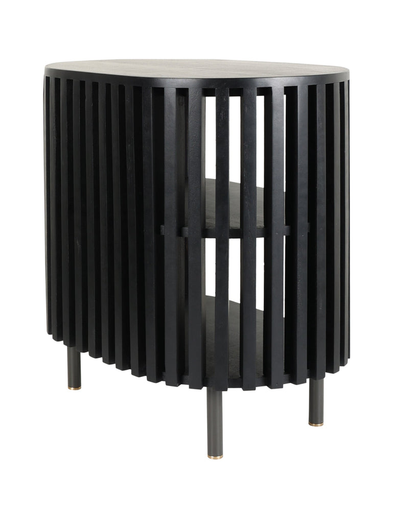 Swedish Side Tables in Onyx - NetDécor 