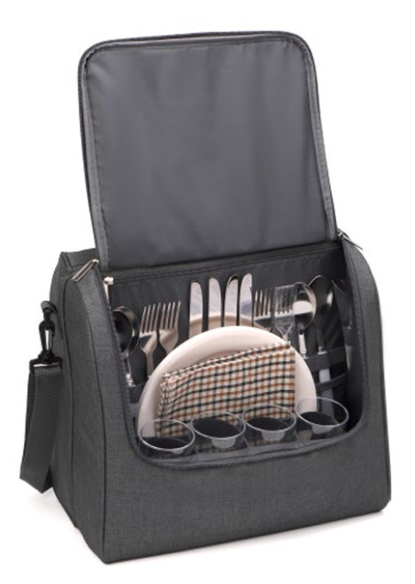 Twilight Picnic Backpack and Cutlery for 4 people