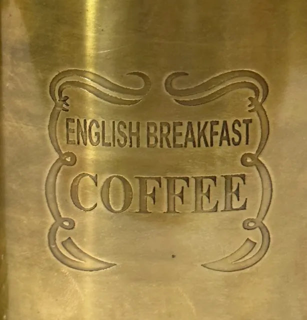 Antique Brass Classic Box Tea Set