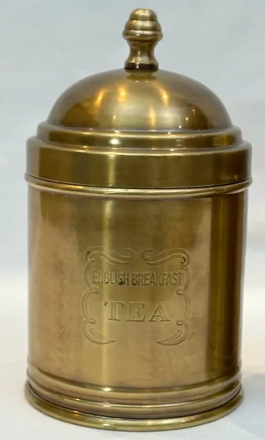 Antique Brass Classic Box Tea Set