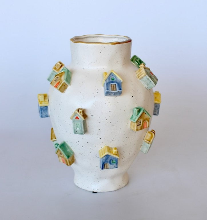 Multi-Colour House Vase