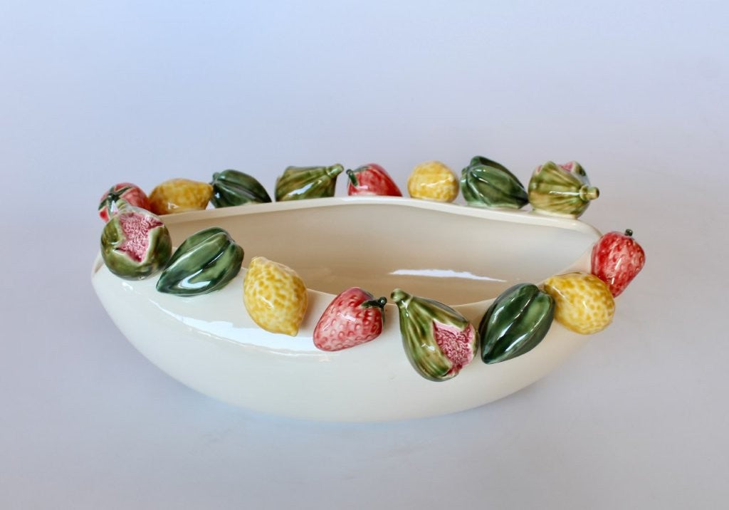 Multi-Colour Oblong Veggie Bowl