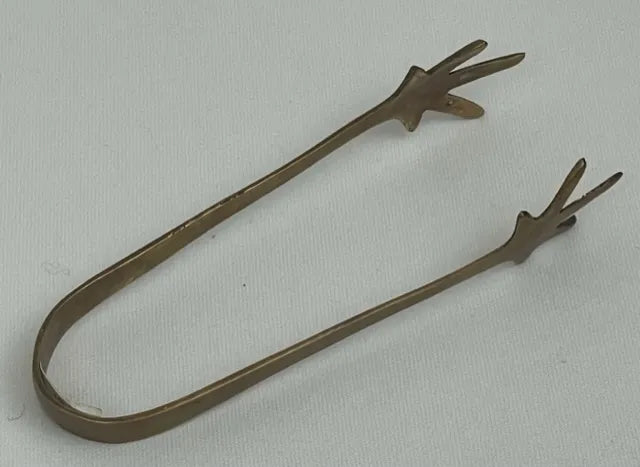 Tongs Claw Antique Brass