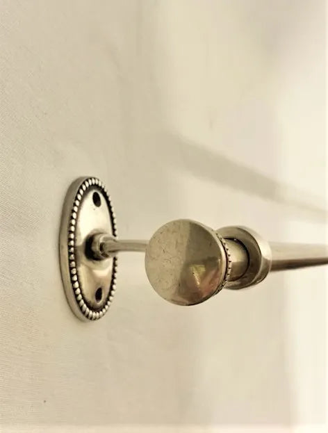 Towel Rail Oval Beaded