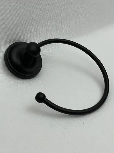 Towel Ring Classic Matt Black