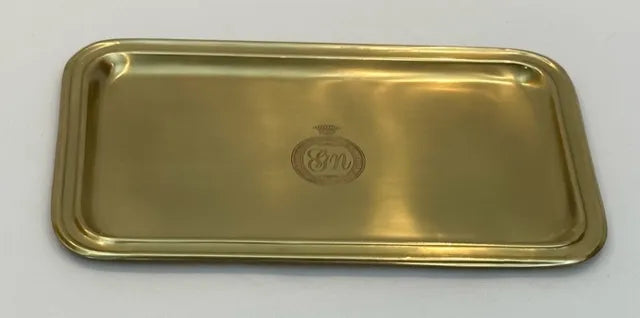 Antique Brass Mini Grand Railway Tray