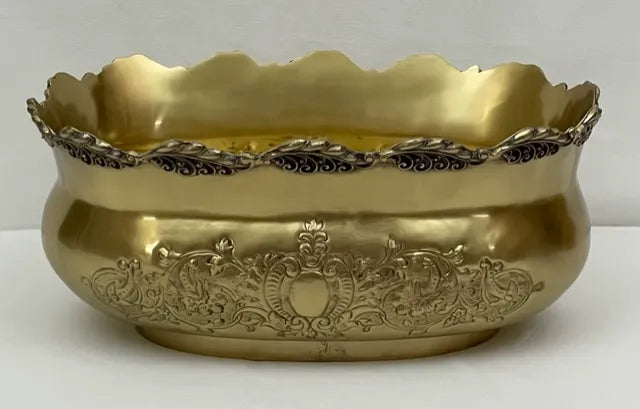 Tub Victorian Antique Brass