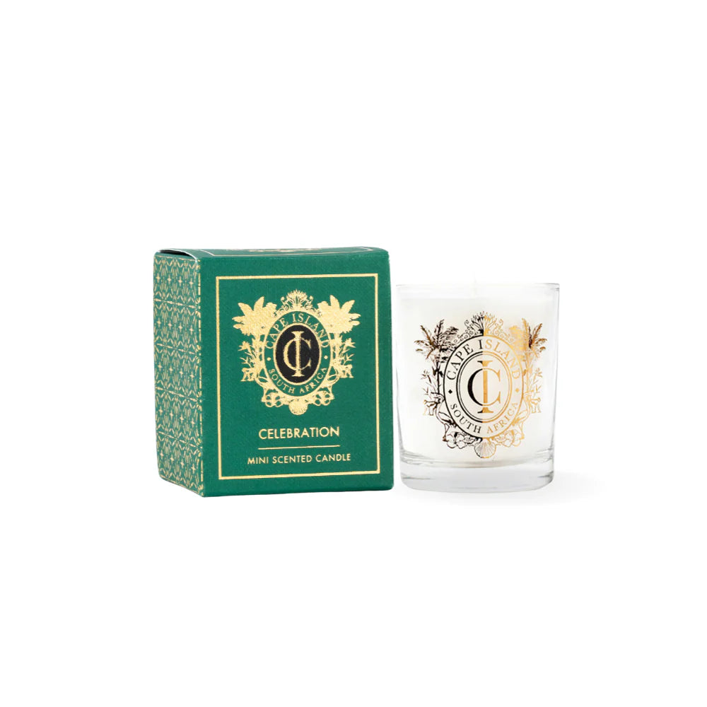 Cape Island Celebration Mini candle - Green