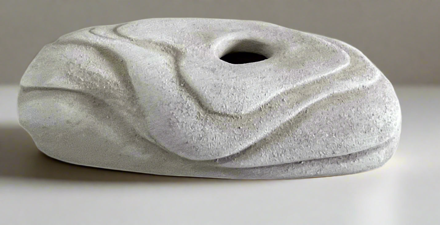 Water Pebble Small Ceramic Jar