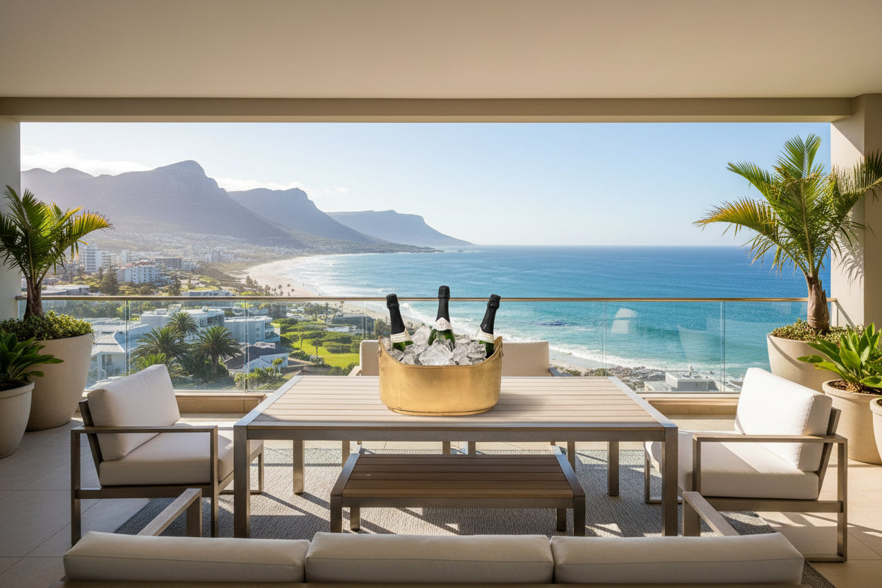 Wine Cooler Tub Medium Antique Brass