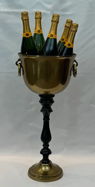 Indulge in the luxurious experience of owning a Free Standing Brass Chateau Wine Cooler. Made with premium brass, this wine cooler is more than just a functional piece. It's a statement of elegance and sophistication. Keep your wine at the perfect temperature while adding a touch of luxury to your home.