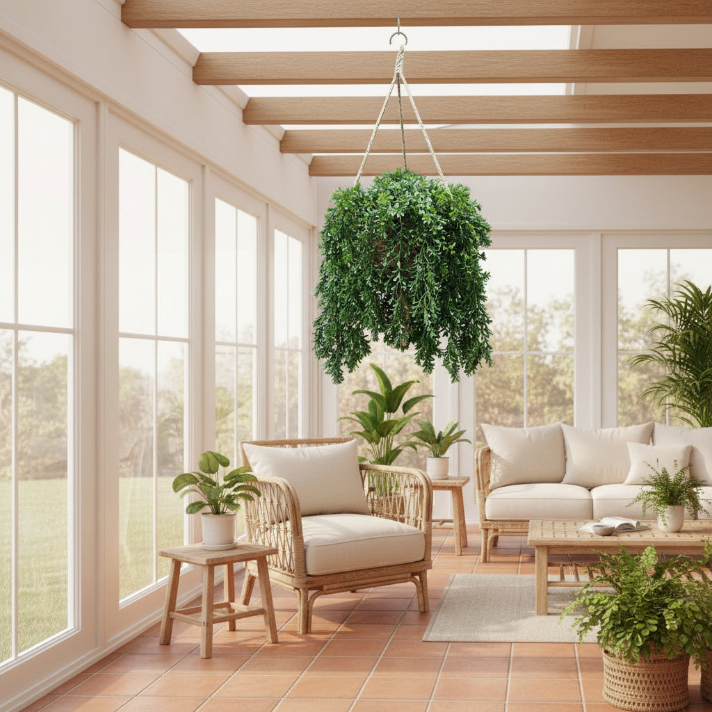 Lagoon hanging plant basket