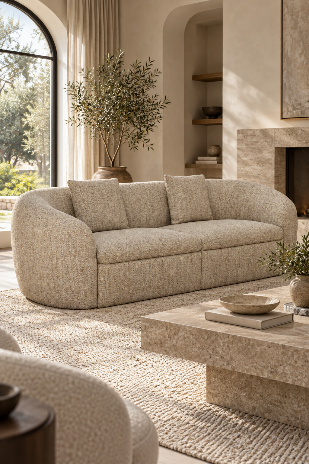 ALESSIO SOFA (3 -SEATER) - Mesopotamia Driftwood