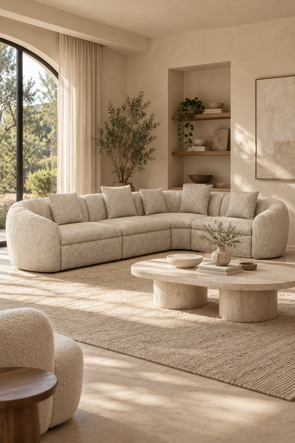 ALESSIO CORNER SOFA - Mesopotamia Driftwood